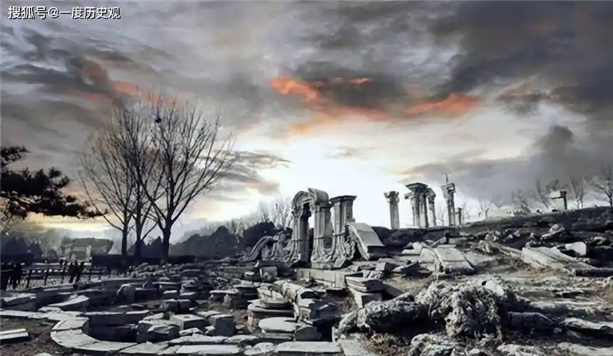 英国公布的圆明园被毁前照片,宛如"仙境"令人惋惜_美景_建筑_皇帝