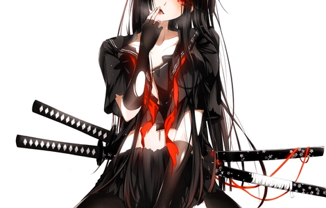 二次元女生图片 高冷 二次元女生图片唯美