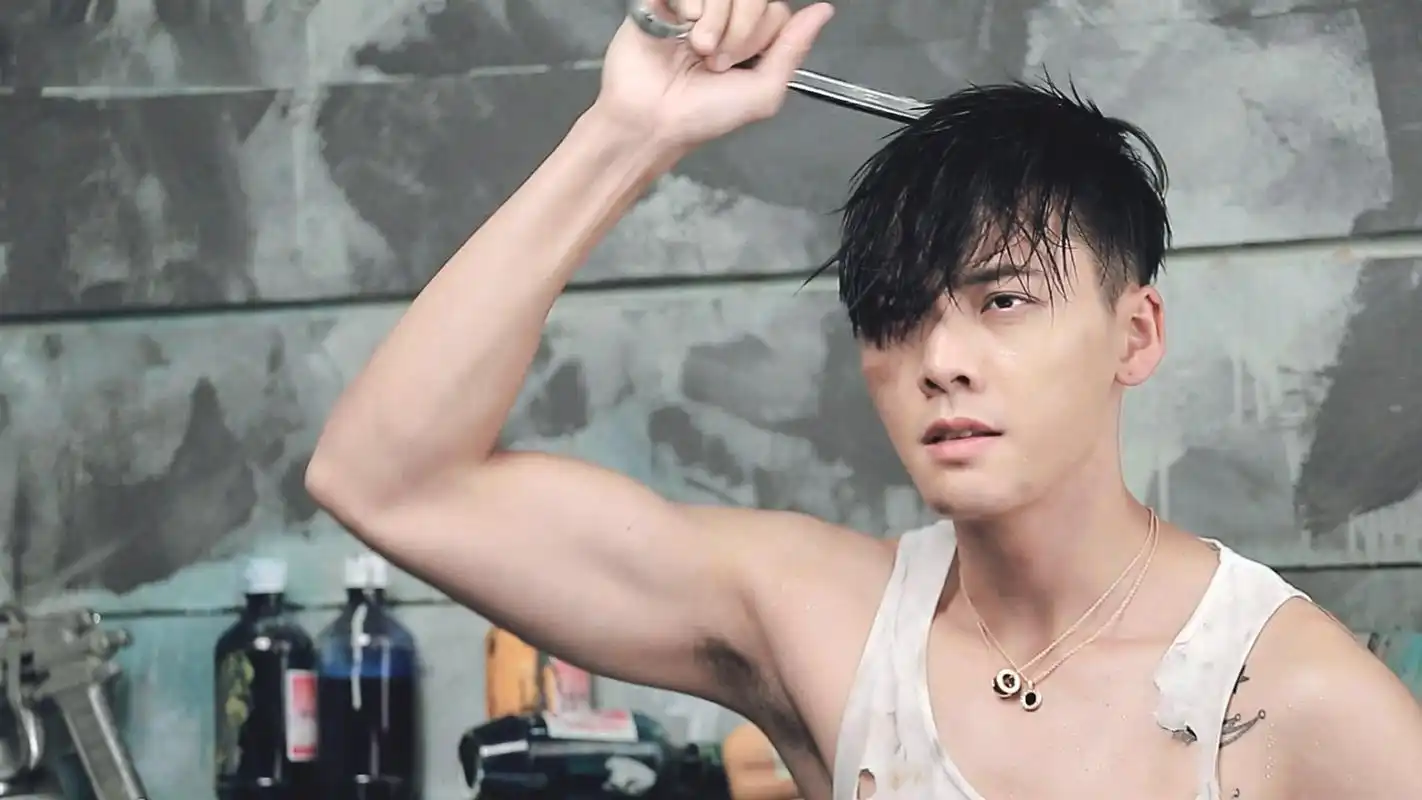 香港型男陈伟霆肌肉炫酷帅气写真图片桌面壁纸高清大图预览1920x1080