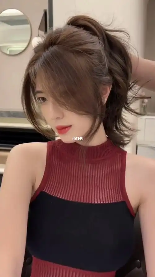 有手就会打理的八字刘海75方圆脸必看60