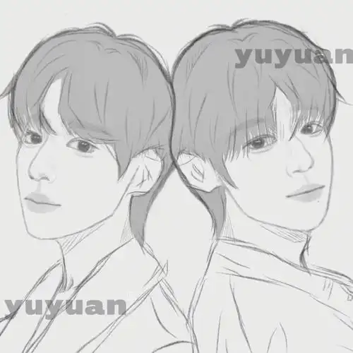 小窗口看的话很别扭——————————#procreate  #文轩  #文轩cp