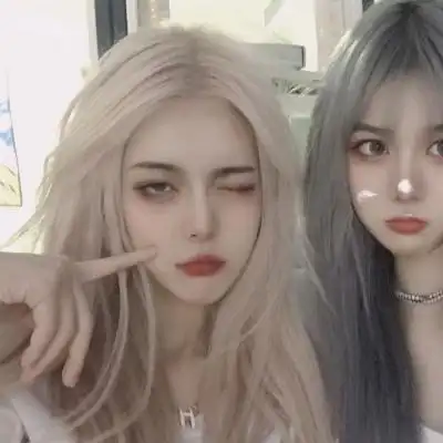 沫兮 精美拽姐超酷一对两张闺蜜头像