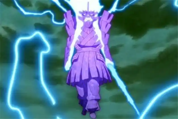 在和漩涡鸣人终结谷决战的时候,宇智波佐助为了增强须佐能乎的威力