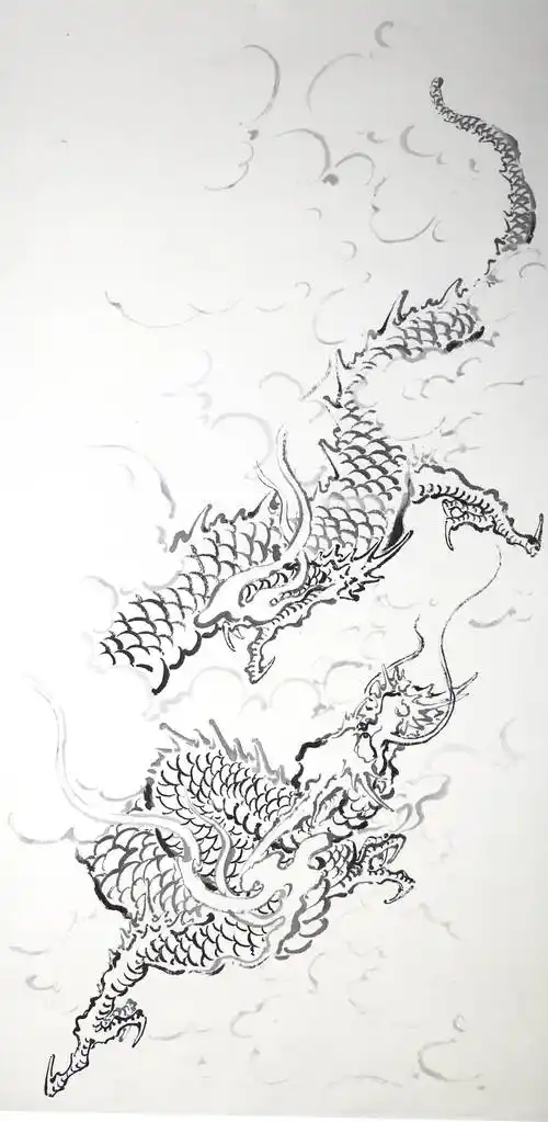 龙的画法中国龙的画法和步骤