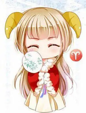 十二星座q版# 暖暖环游世界插画图集