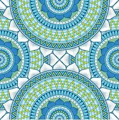 传统数码印花图案矢量图