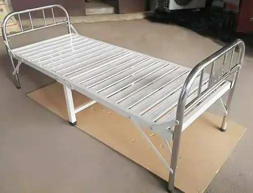 医院临时加折叠床__医用病床|多功能护理床|多功能病床/手动护理床