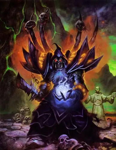 魔兽世界古尔丹图片