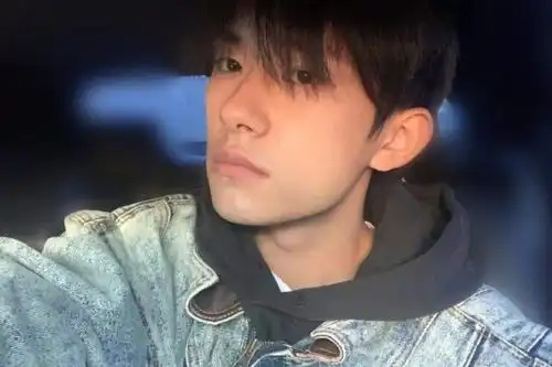 有一种"男人味"叫易烊千玺的喉结,牛仔外套加卫衣,粉丝:爱了