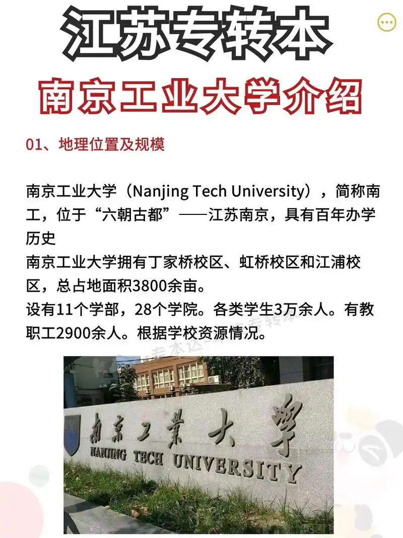江苏专转本|南京工业大学介绍.南京工业大学 (nanjing - 抖音