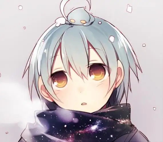 动漫少年 #帅气# #唯美# #可爱# #耳机党# #秋冬系