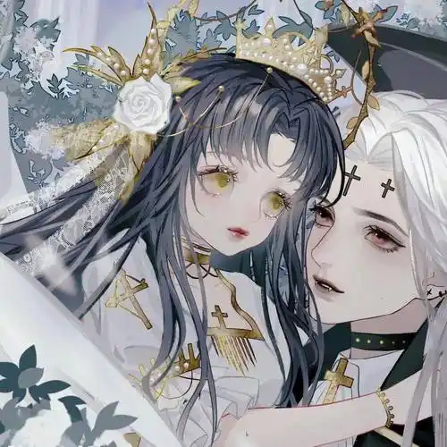 精选情侣头像情头神仙颜值情侣头像爱了爱了