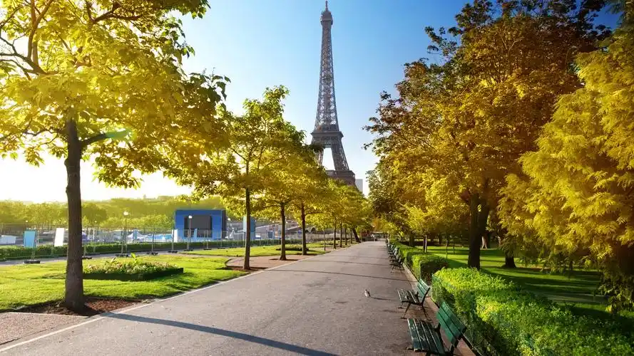 唯美意境图片好看的公园自然美景高清桌面壁纸