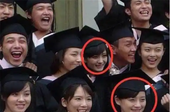 原创31岁袁姗姗全家照曝光:父母都很朴实,一家人共用一张脸_杨幂_带着