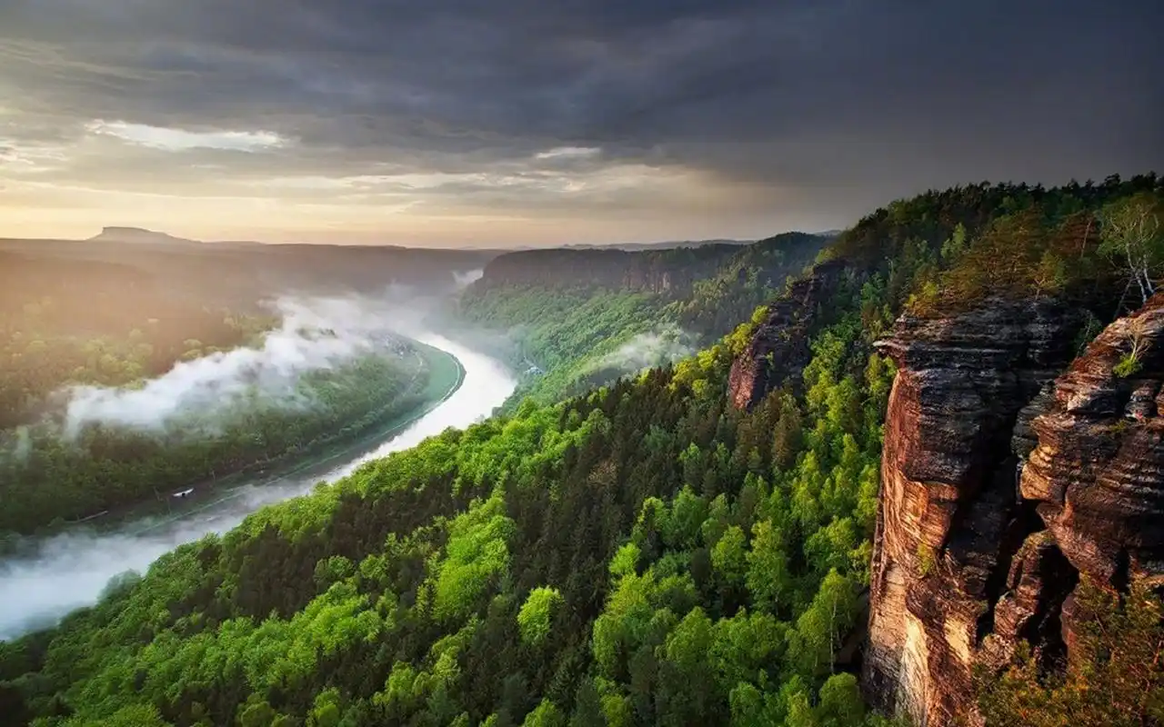 大自然山川风景图片桌面壁纸
