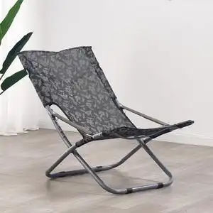 宿舍躺椅单人专用阳台便捷晒太阳折叠网i布椅小型懒人椅夏天经济l