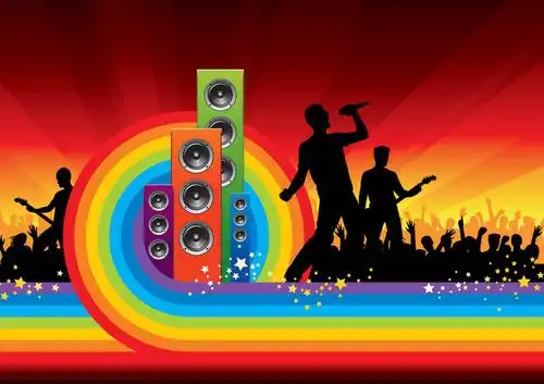 抽象,矢量,背景,音乐会,摇滚乐队