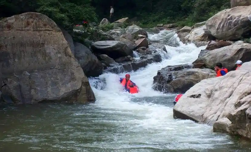 7月25红安对天河漂流