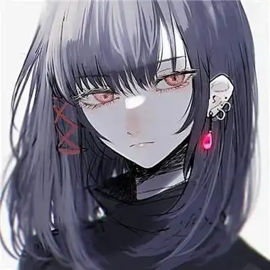 二次元头像冷酷冷漠女生 女生头像图片大全 -【爱个性】