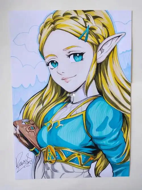 人物简单创意美术课程#马克笔手绘  #创意美术儿童画  #动漫人物手绘