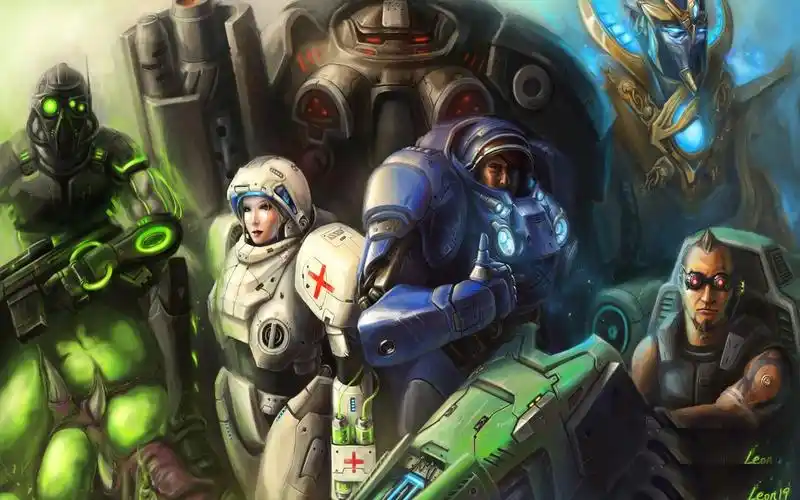 星际争霸人族壁纸