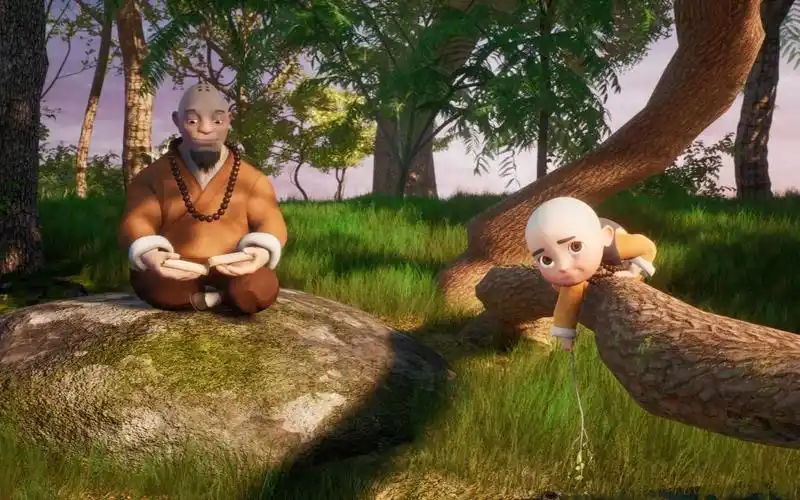 一禅小和尚 48 哪怕当下艰难,前路崎岖,只要一想到你啊,我就有无限的