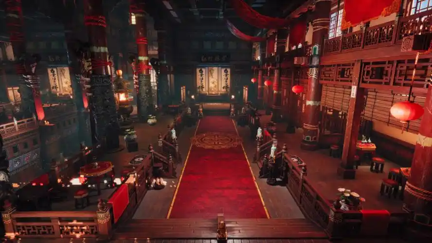 古风宫殿这样的风格你爱了吗