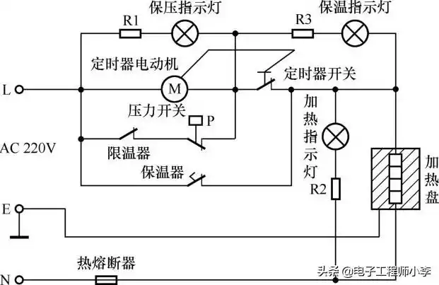 苏泊尔电压力锅使用说明书图解附苏泊尔电压力锅电路图及使用