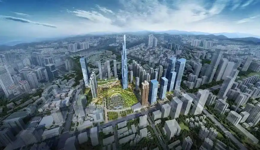 罗湖区湖贝旧改城市更新项目_文锦中路_深圳_用地