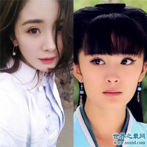 杨幂整容"铁证如山" 前后照片对比令人震惊(www.souid.com)