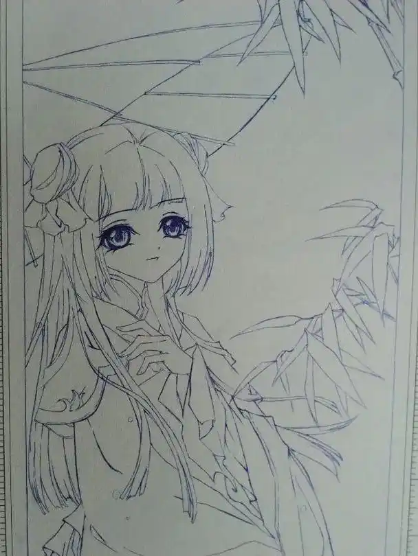 白子画 #手绘 #飒漫画#花千骨  没想到小时候看过的漫画 - 抖音