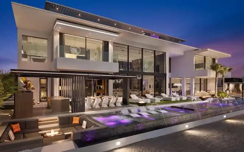 迪拜棕榈岛3200万美元的超豪华别墅_哔哩哔哩 (゜-゜)つロ 干杯~-bili