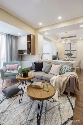 55平米一室一厅效果图-保驾护航装修网