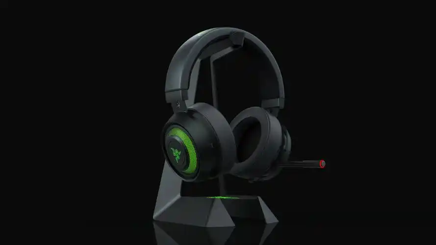 keyshot9渲染雷蛇耳机效果图