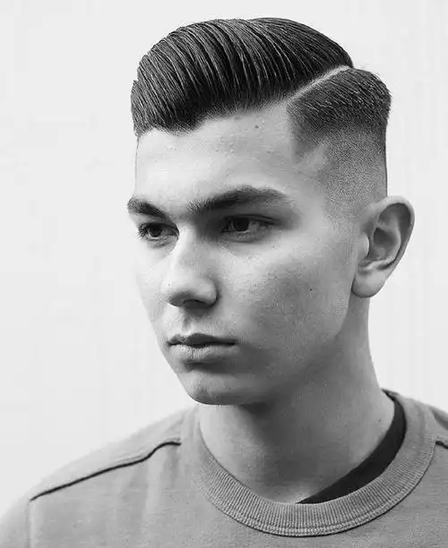 非常适合秋冬季节的男士发型,复古风型男发型!