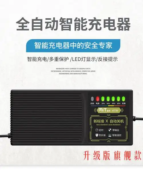 《【自动关机款】电动车充电器48v60v72v二轮车三轮车电瓶车充电器