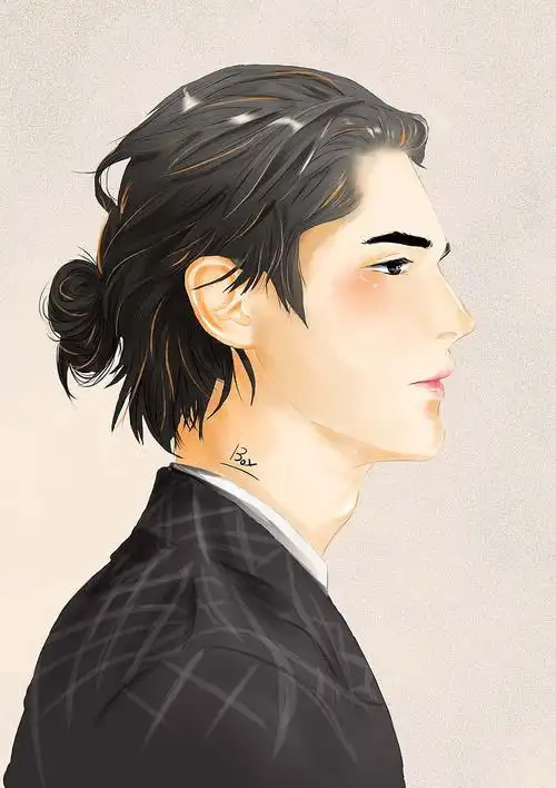 侧脸|插画|创作习作|惊人的肚腩_原创作品-站酷zcool