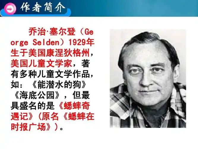 课《蟋蟀在时报广场》精品课件ppt_word文档在线阅读与下载_免费文档