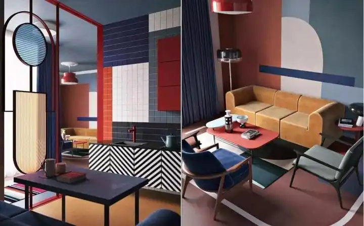 memphisstyle丨孟菲斯风格丨怪诞放肆的个性色彩