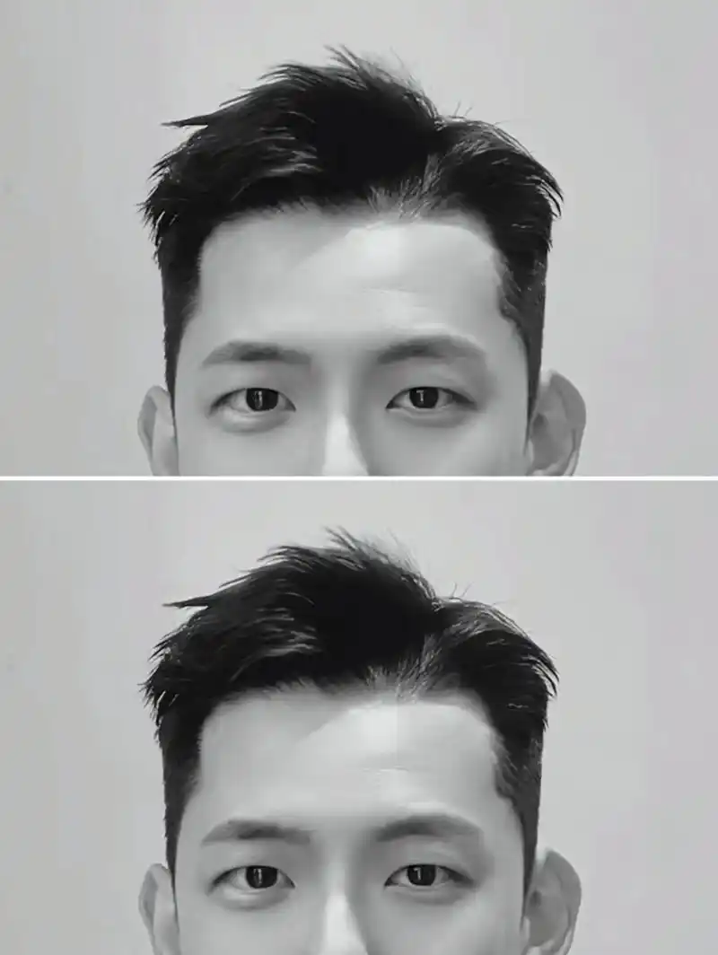 港风三七侧背发型有驾驭的男生你们觉得多吗?