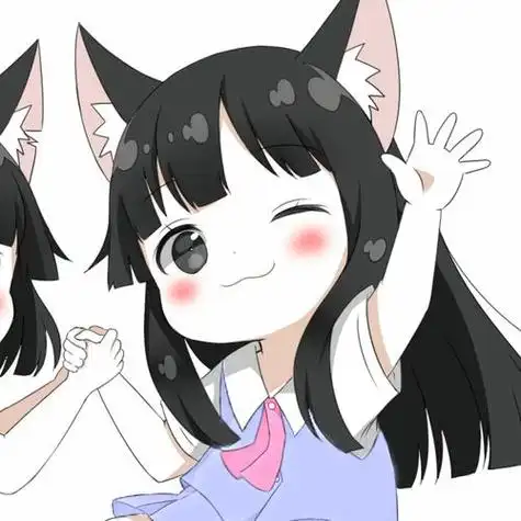 呆萌可爱的闺蜜头像