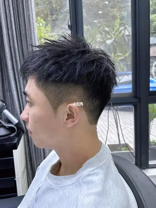 男生烫发#摩根烫#闪电烫#不用打理的烫发