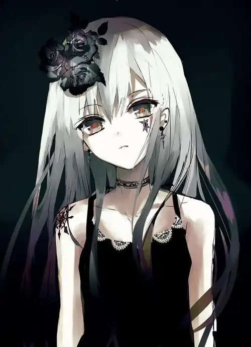 动漫二次元暗黑系美少女壁纸,你就是独一无二的黑暗