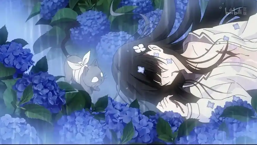 紫阳花《四月一日灵异事件簿》这部动画也有一集是以"紫阳花"为标题的