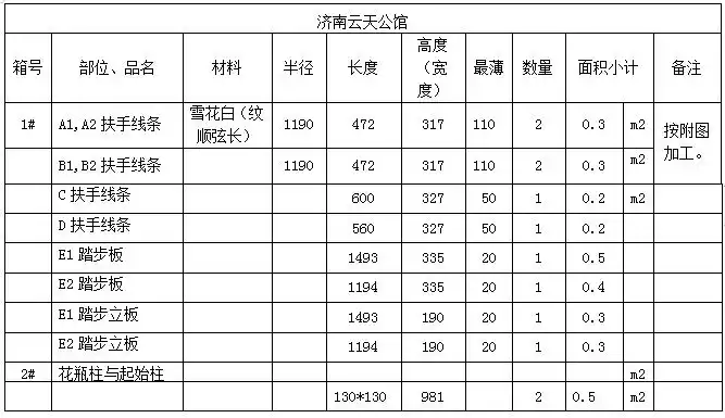 石材旋转楼梯下单从简单开始