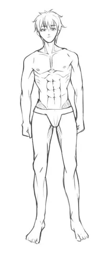 穿着内裤去裸奔の画力贡献