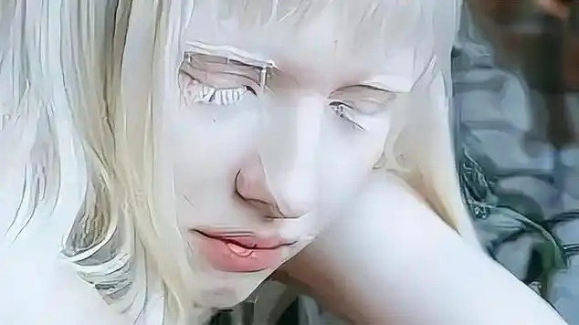 世界上最白的女孩,血管都能清晰可见,被粉丝称为国宝|国外奇闻|外国