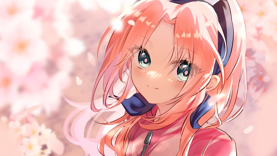 可爱春野樱图片桌面壁纸_火影忍者春野樱壁纸_三千图片网