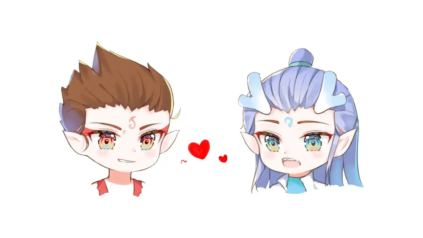 哪吒敖丙cp图桌面壁纸大全,哪吒敖丙图片集(尺寸1920*1080)