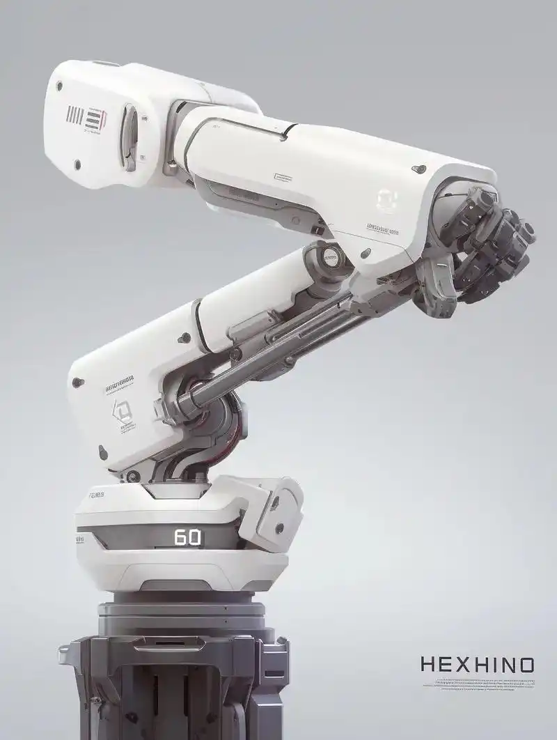 协作机械臂设计.合作请私信～#工业设计 #工业机器人 #设计 - 抖音